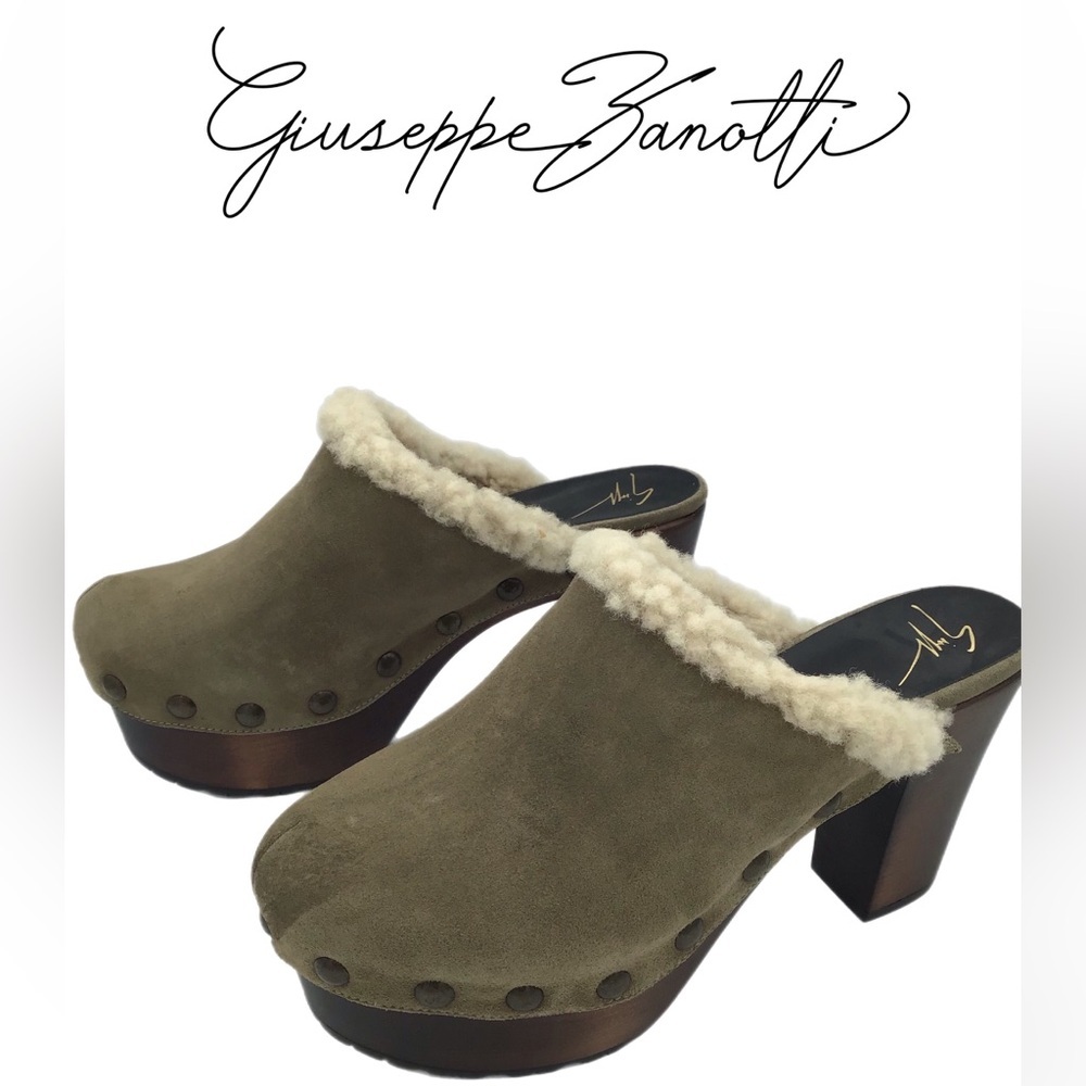 GIUSEPPE ZANOTTI Tropez Platform Clogs